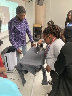 Pre-ETS job exploration counseling session with students with disabilities